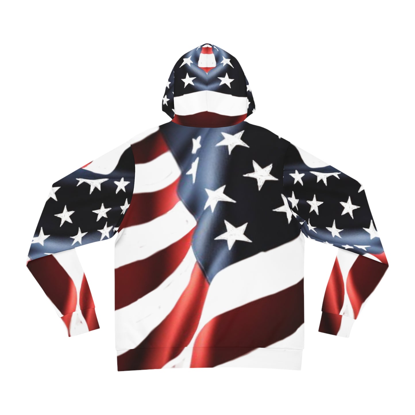 Patriotic American Flag Hoodie - Perfect for Holidays and Celebrations