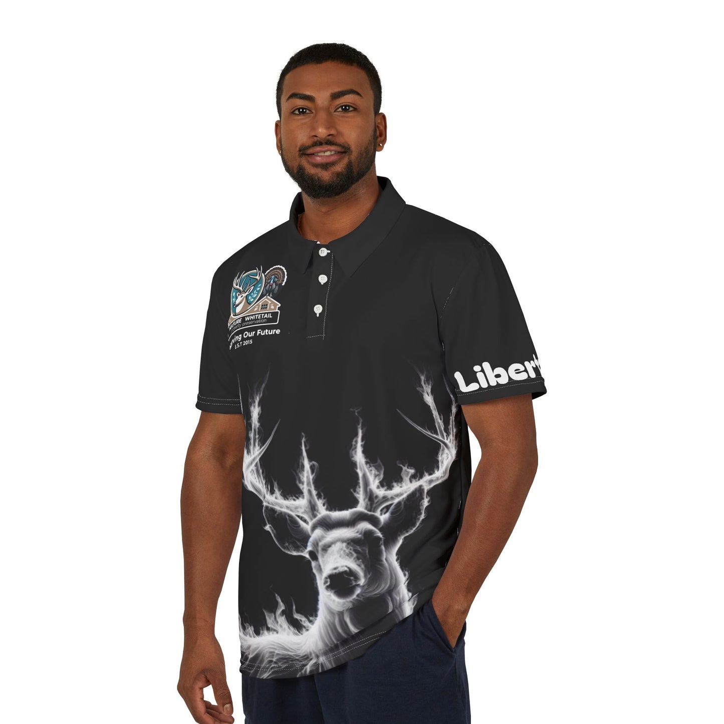 Polo Shirt - Liberty Rex Whitetail Property Preservation Advocate