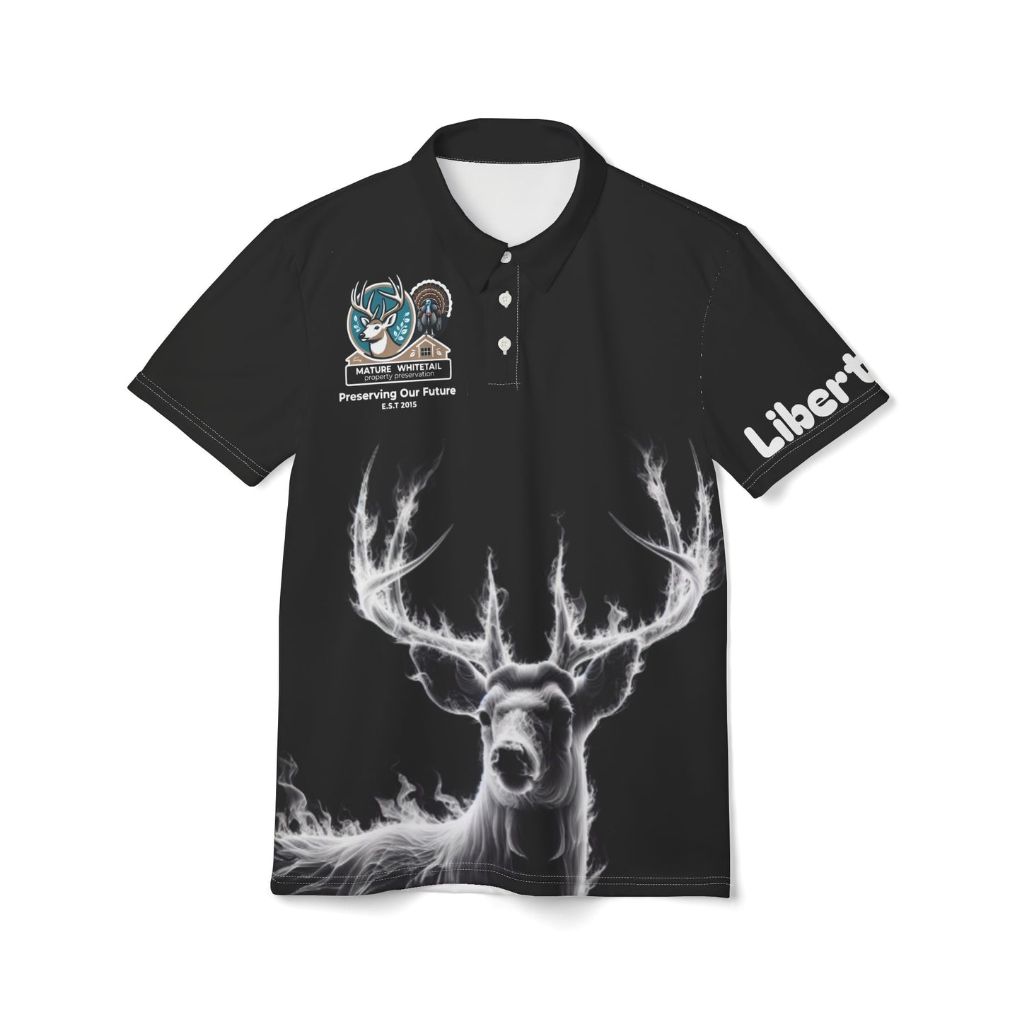 Polo Shirt - Liberty Rex Whitetail Property Preservation Advocate