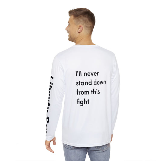 Patriotic Long Sleeve Shirt - 'I'll Never Stand Down'