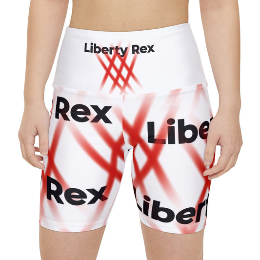 Liberty Rex Women's Workout Shorts - Stylish Activewear for Fitness Enthusiasts