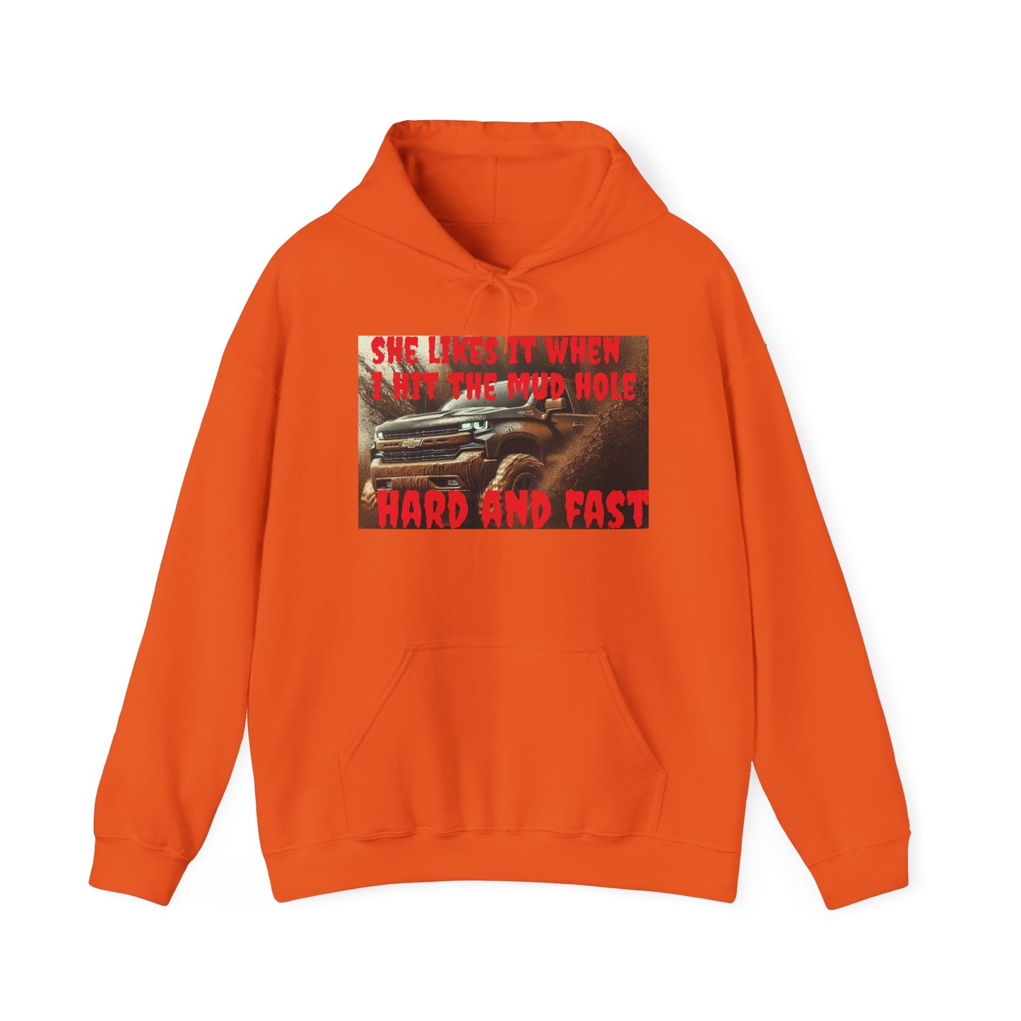 Fun Off-Road Hoodie - She Loves It When I Hit The Mud Hole, Auto Enthusiast Sweatshirt, Gift for Him, Car Lovers' Apparel, Birthday [...]