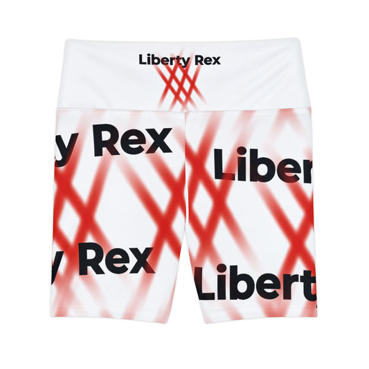 Liberty Rex Women's Workout Shorts - Stylish Activewear for Fitness Enthusiasts