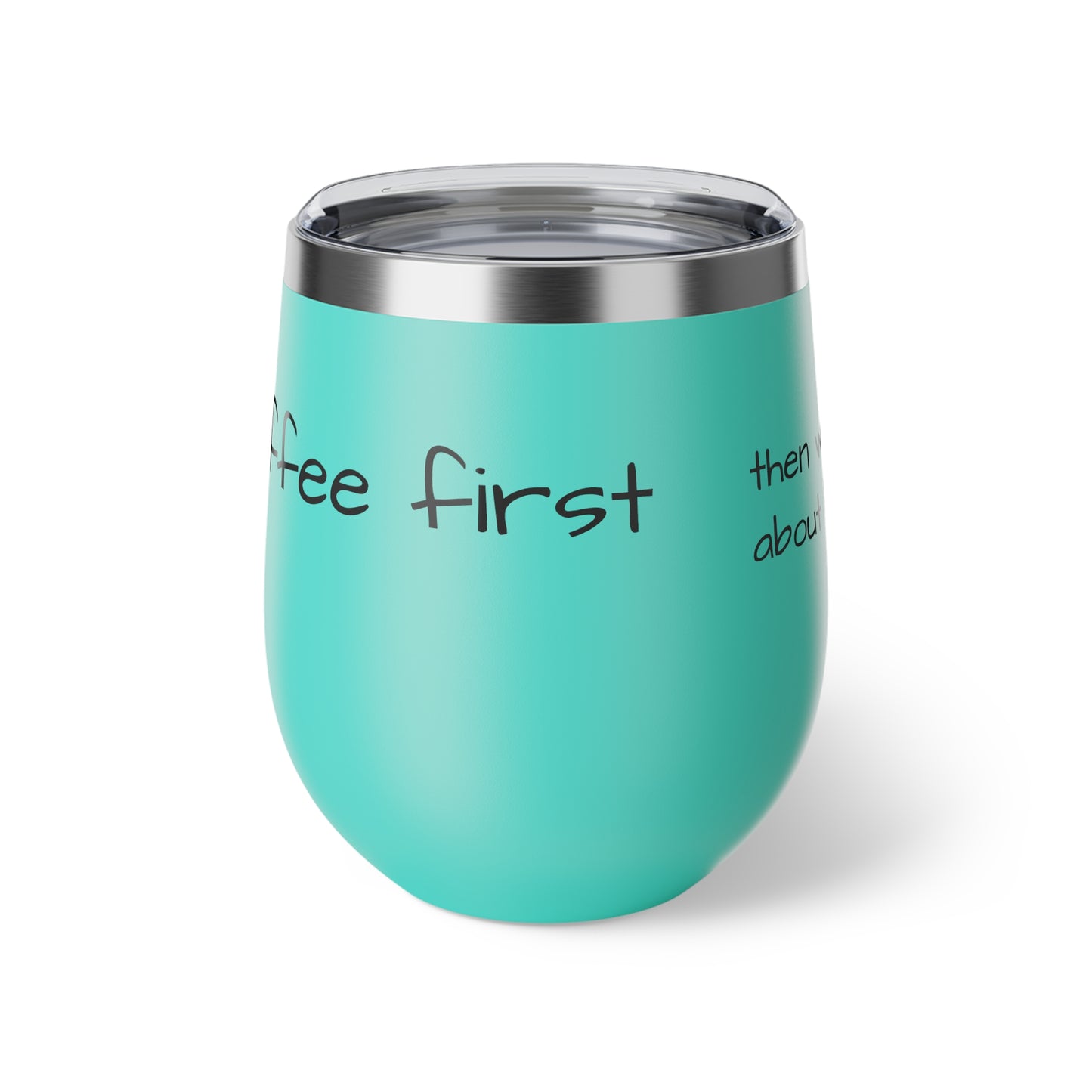 Insulated Coffee Cup - Fun & Stylish 12oz Travel Mug for Coffee Lovers