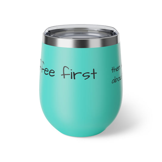 Insulated Coffee Cup - Fun & Stylish 12oz Travel Mug for Coffee Lovers